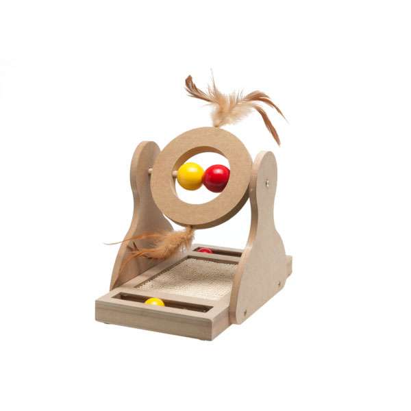 Karlie Flamingo Holz-Kratzspielzeug „Tumbler“